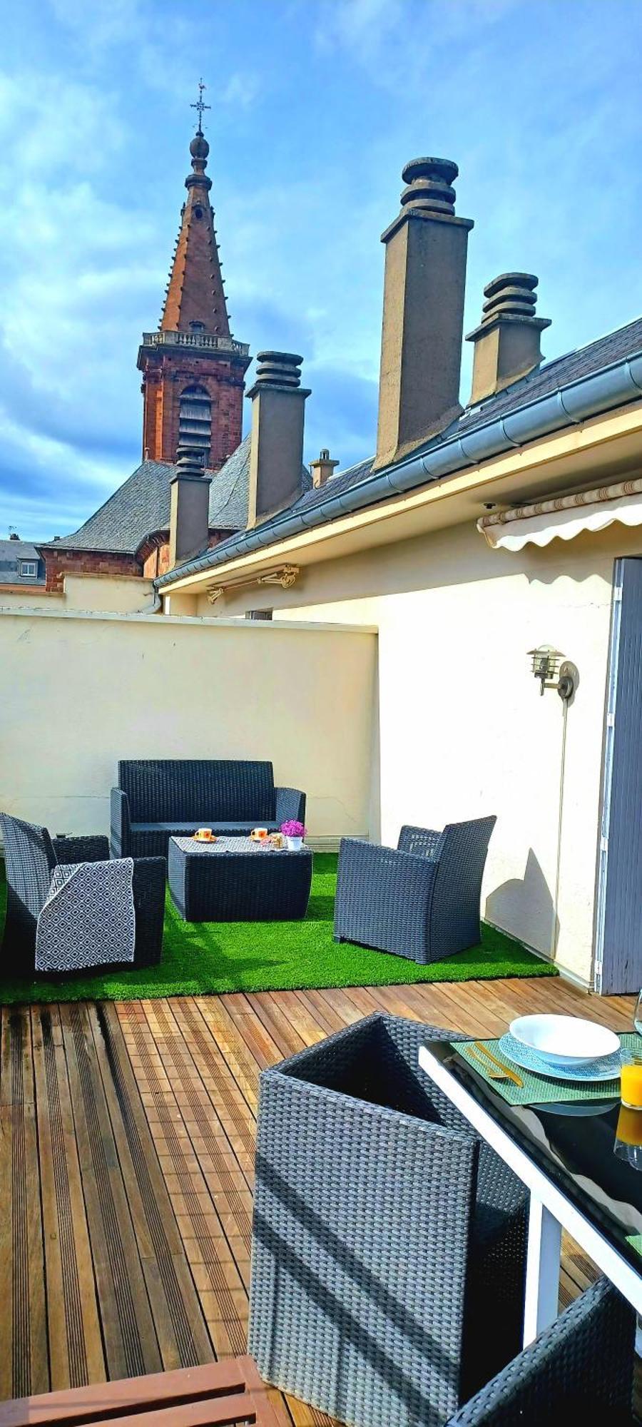 Apartament La Terrasse De St Amans Rodez Zewnętrze zdjęcie